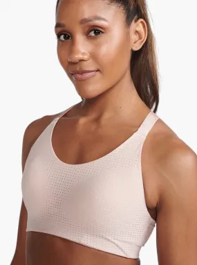 Aero Medium Impact Bra Peach Whip