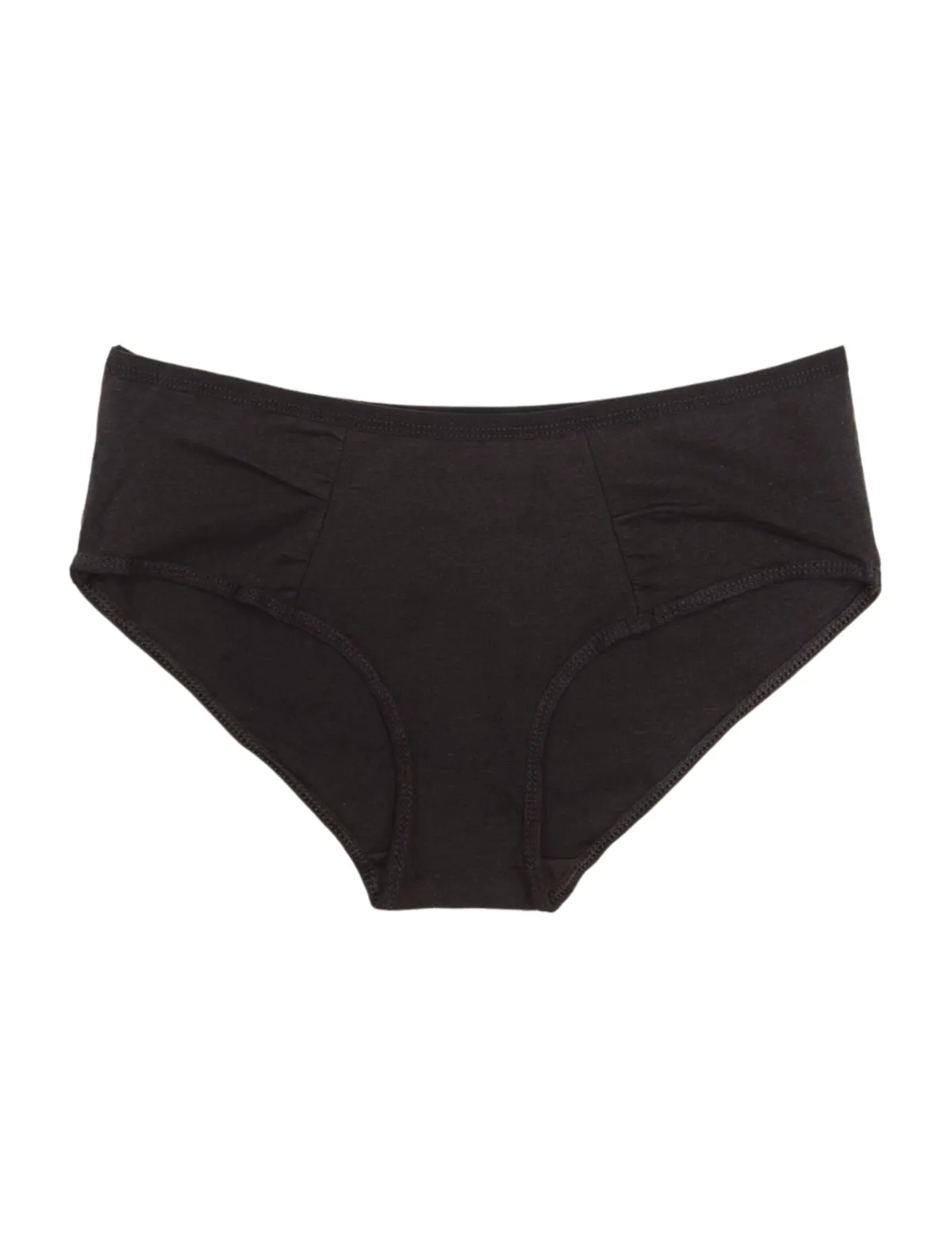 All-Black Cotton Brief Set (3-Pack)