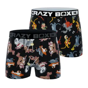 CRAZYBOXER Disney Aristocats Men's Boxer Briefs (Pack 2)