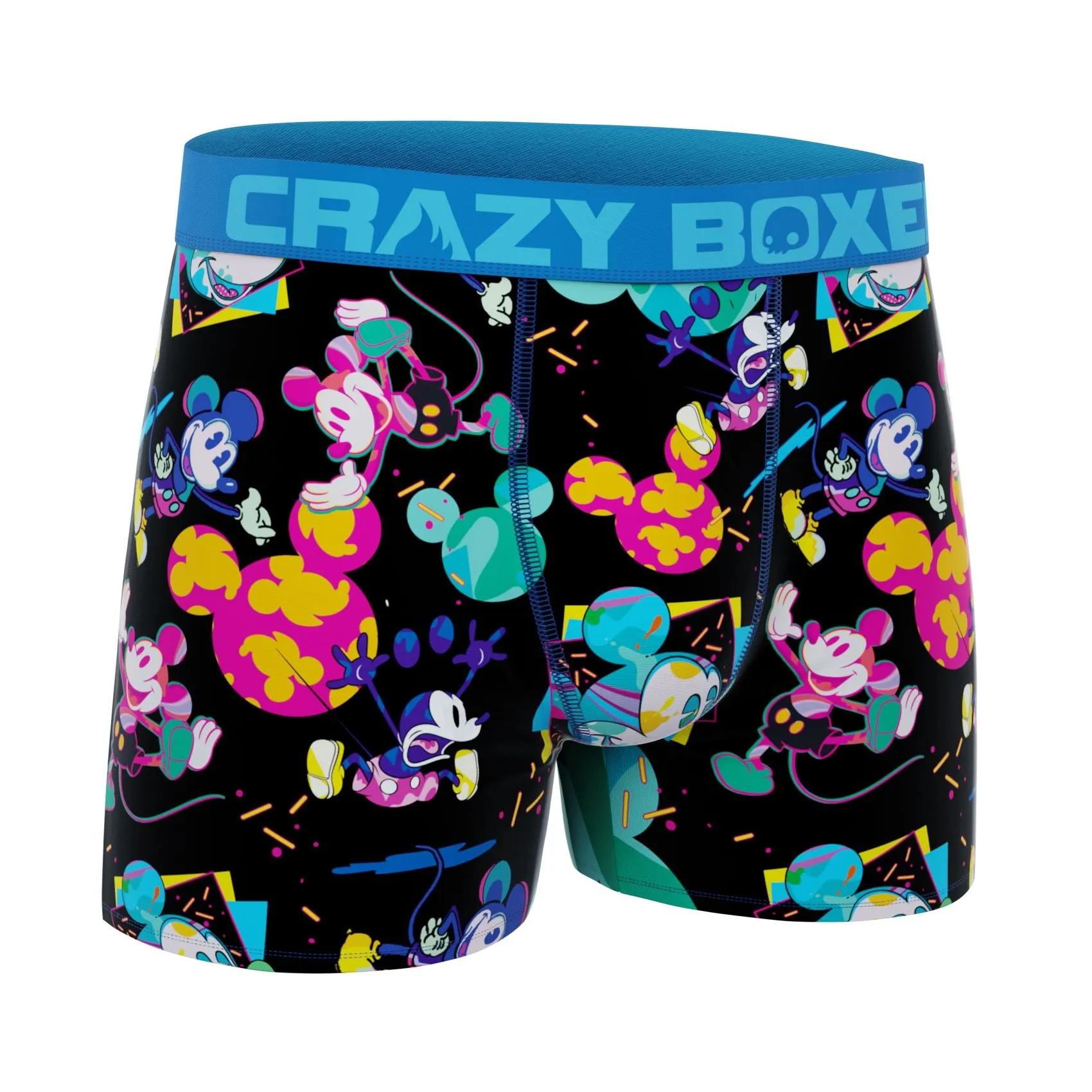 CRAZYBOXER Disney Mickey 90s Men's Boxer Briefs