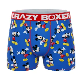 CRAZYBOXER Disney Mickey Mouse Men's Boxer Briefs