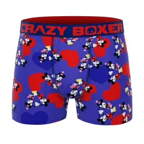 CRAZYBOXER Disney Mickey Valentine Red Men's Boxer Briefs