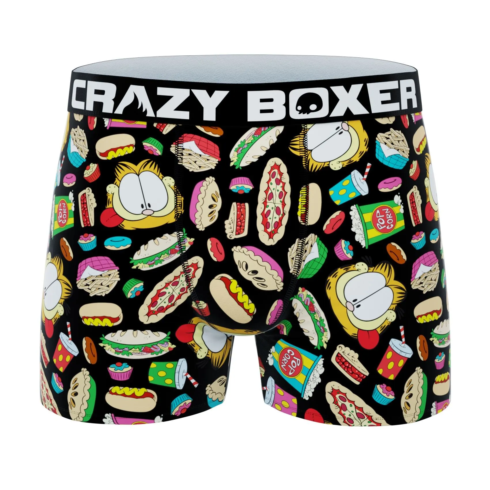 CRAZYBOXER Garfield Food Men's Boxer Briefs