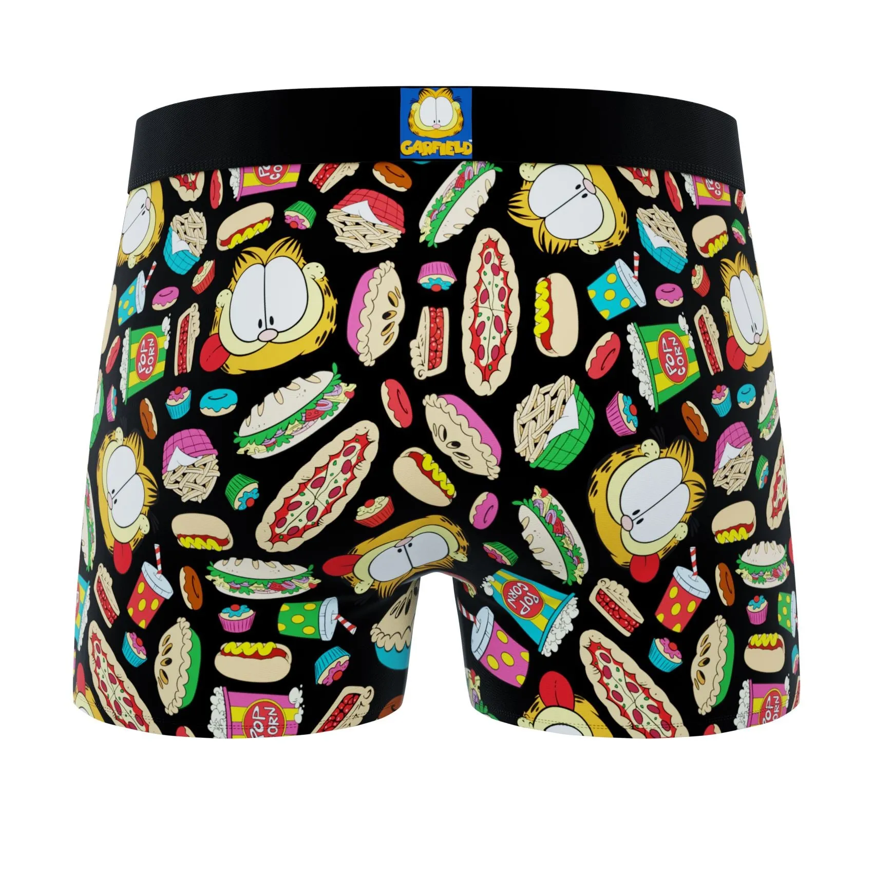 CRAZYBOXER Garfield Food Men's Boxer Briefs