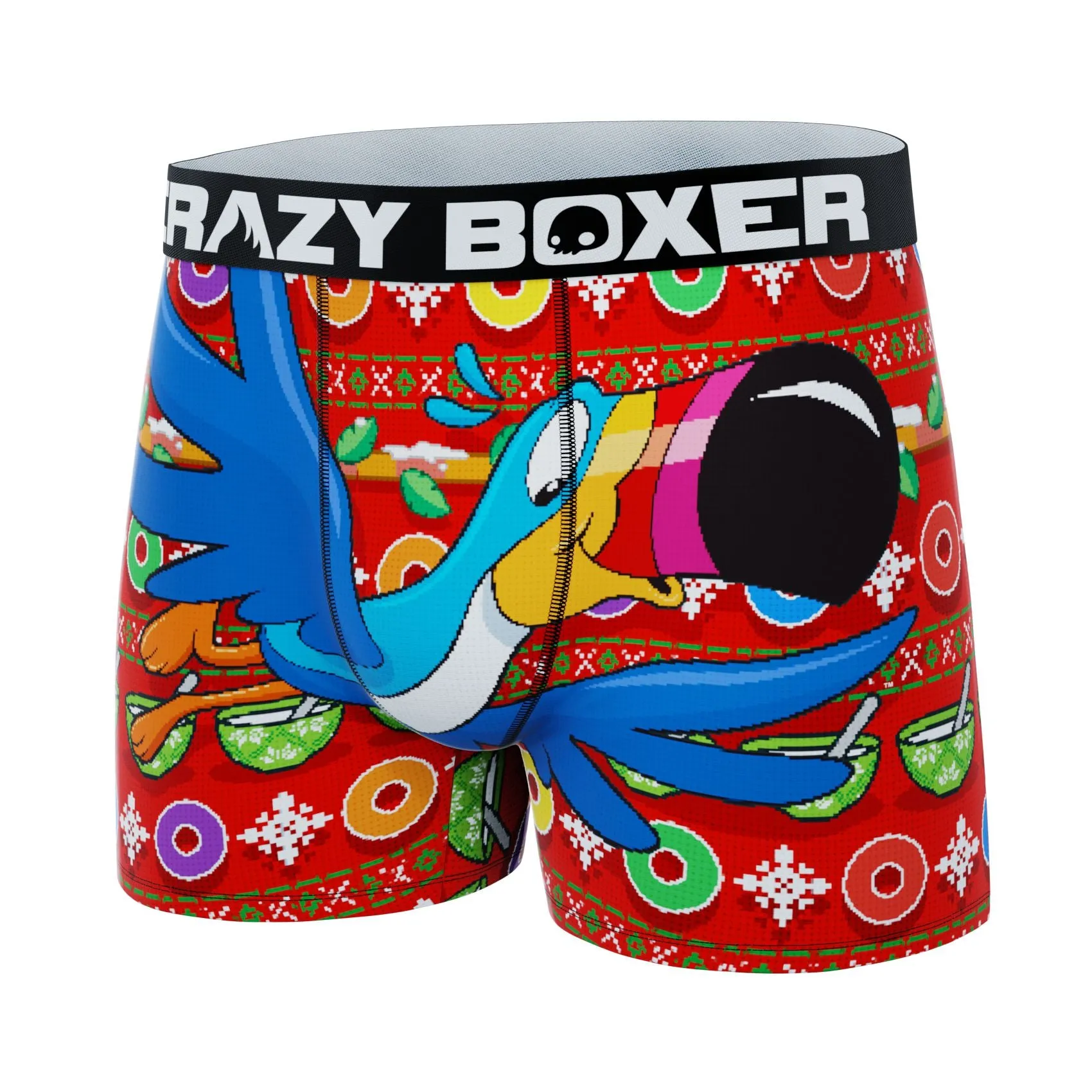 CRAZYBOXER Kellogg's Froot Loops Men's Boxer Briefs