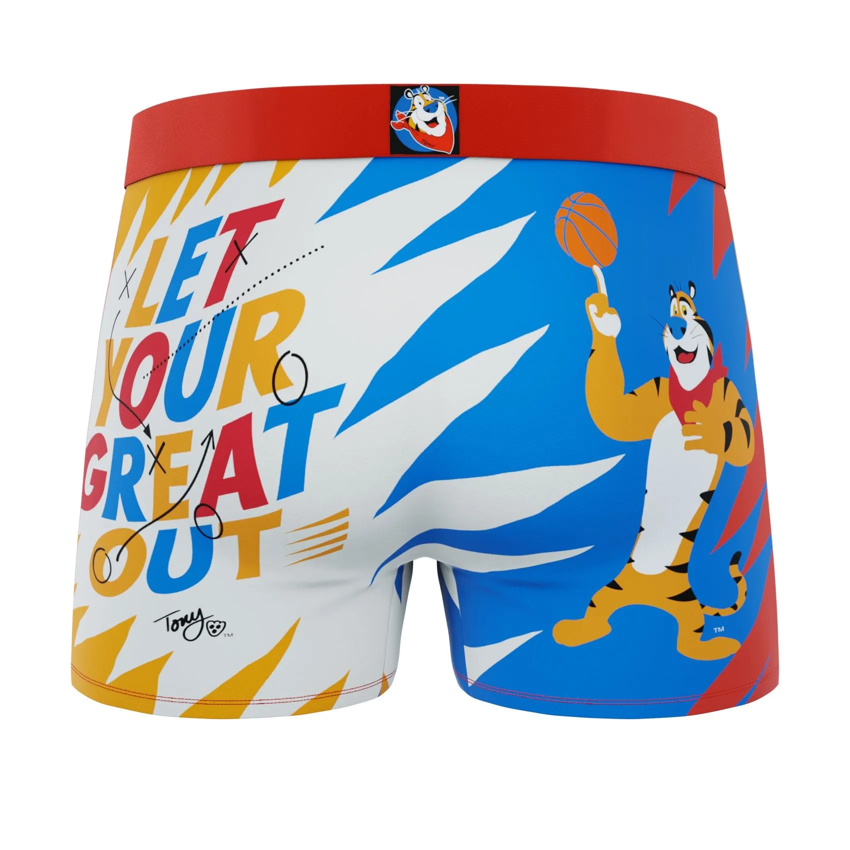 CRAZYBOXER Kellogg's Tiger Men's Boxer Briefs