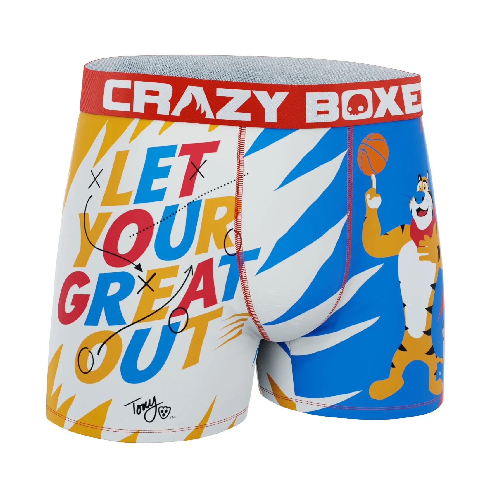 CRAZYBOXER Kellogg's Tiger Men's Boxer Briefs