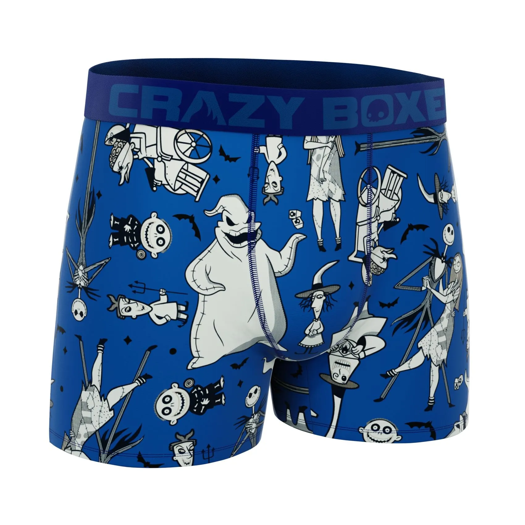 CRAZYBOXER Men's Disney Spooky Nightmare Before Xmas Boxer Briefs