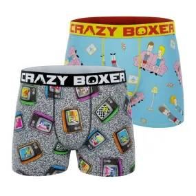 CRAZYBOXER MTV Men's Boxer Briefs (Pack 2)