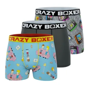 CRAZYBOXER MTV Men's Boxer Briefs (Pack 3)