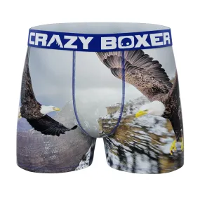 CRAZYBOXER Outdoor Flying Eagle Men's Boxer Briefs