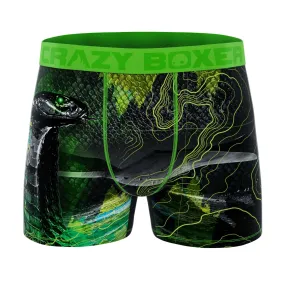 CRAZYBOXER Outdoor Snake Men's Boxer Briefs