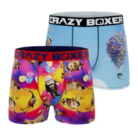 CRAZYBOXER Pixar Up Carl Men's Boxer Briefs (2 Pack)