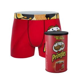 CRAZYBOXER Pringles Chips Tube Men's Boxer Briefs (Creative Packaging)