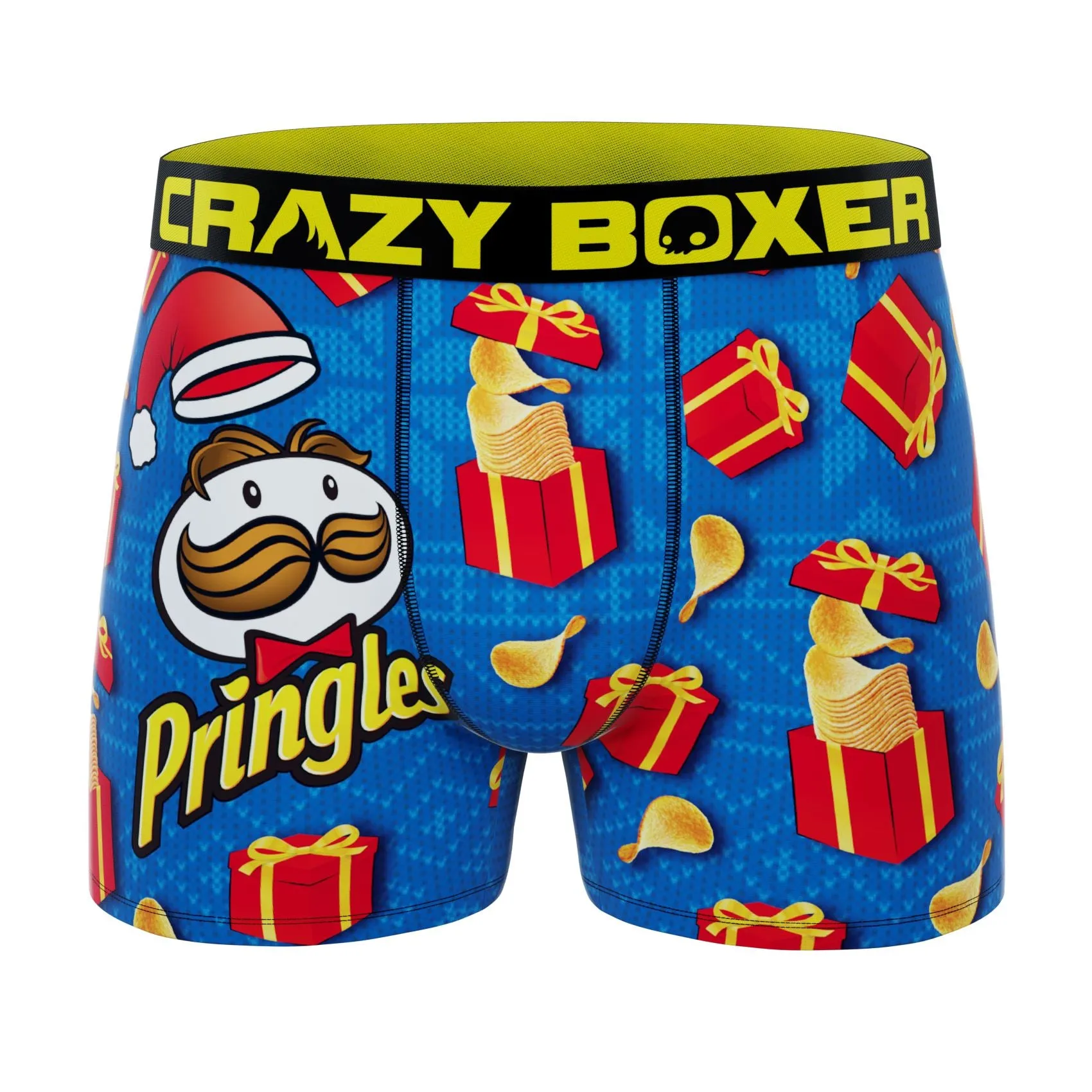 CRAZYBOXER Pringles XMAS Men's Boxer Briefs (3 pack)