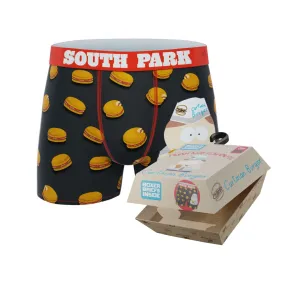 CRAZYBOXER South Park Burger Box Men's Boxer Briefs (Creative Packaging)