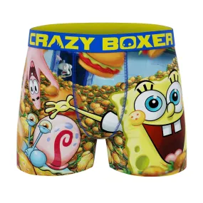 CRAZYBOXER  SpongeBob Burger  Men's Boxer Briefs (Pack 5)