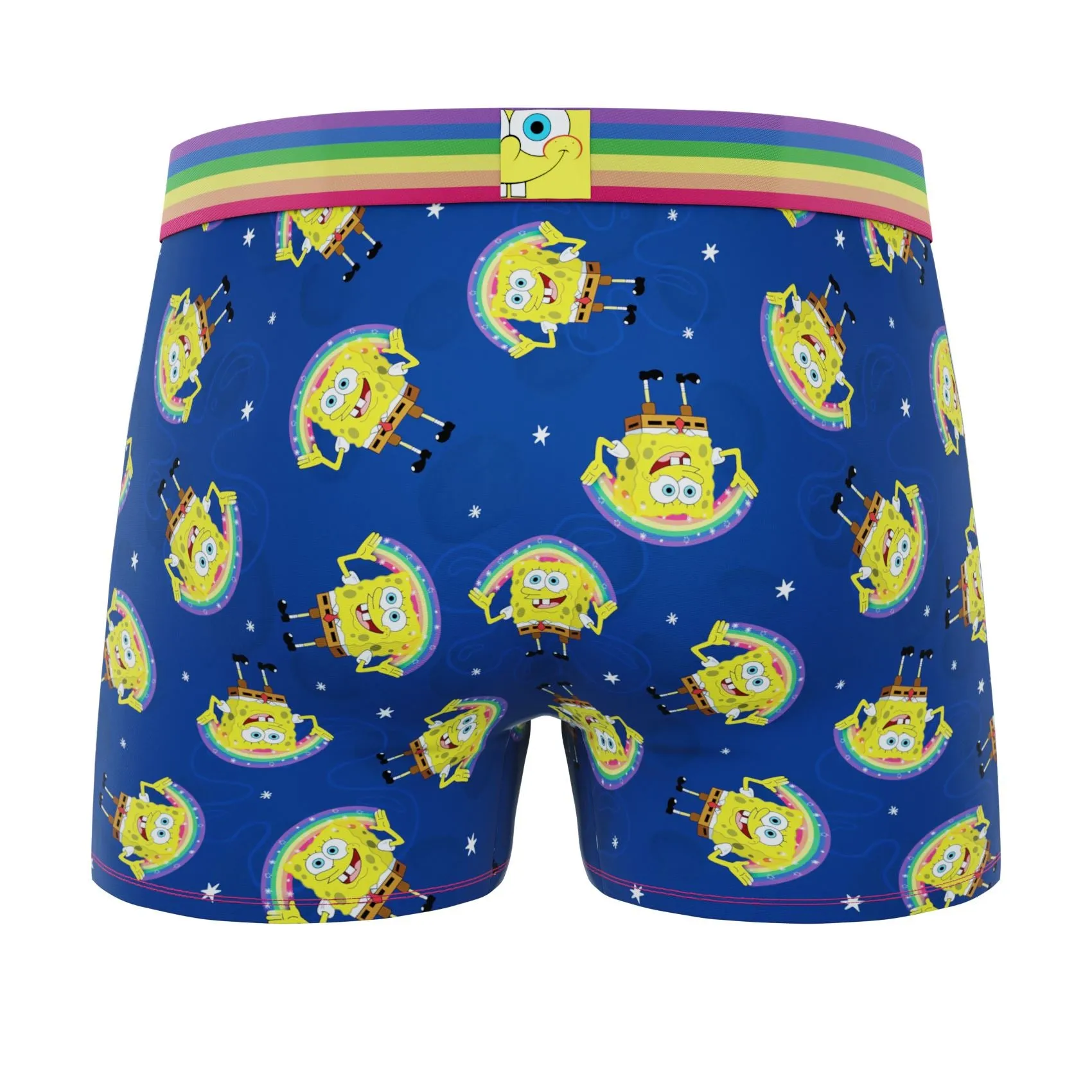 CRAZYBOXER Spongebob Fun Men's Boxer Briefs (3 pack)