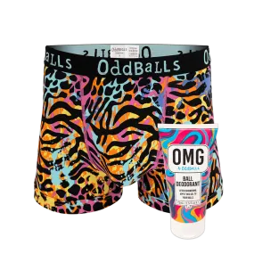 Filthy Animal - Mens Boxer Shorts & Ball Deodorant Bundle