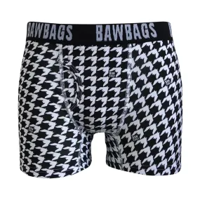 Houndstooth Cotton Boxer Shorts