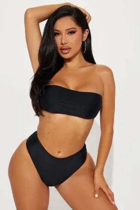 Keep It Simple 2 Piece Bikini - Black