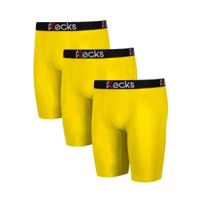 Mens Yellow Multipack Boxer Shorts