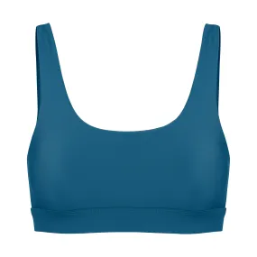 Mera Classic Sports Bra | Recycled Nylon | Aegean