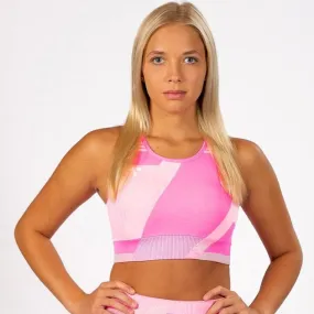 Neon Volt - Vibrant Pink Sports Bra