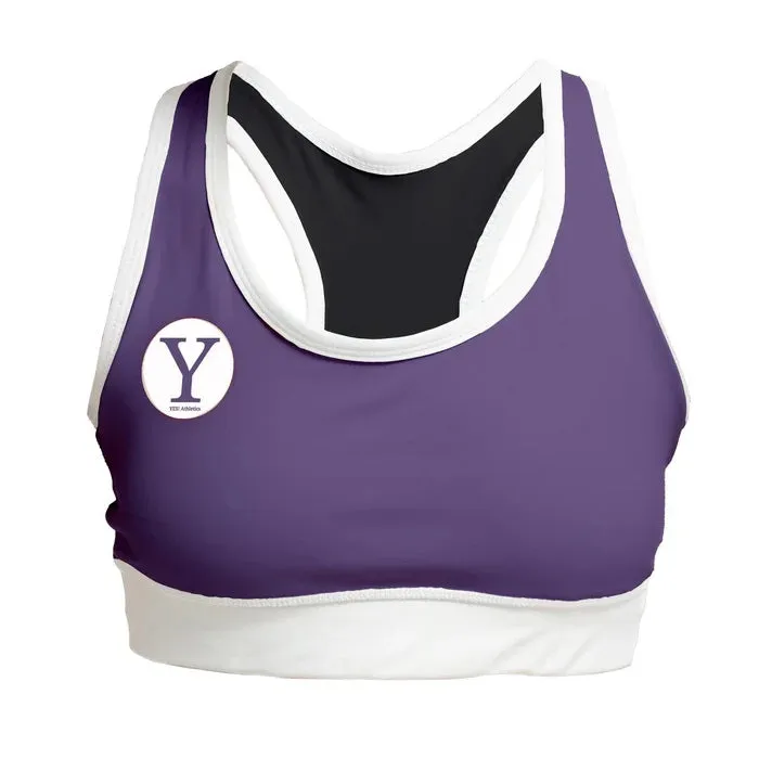 YES Athletics Womens Compression Sports Bra